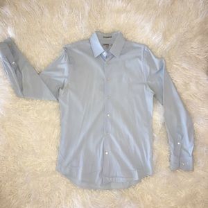Men’s Express fitted dress shirt